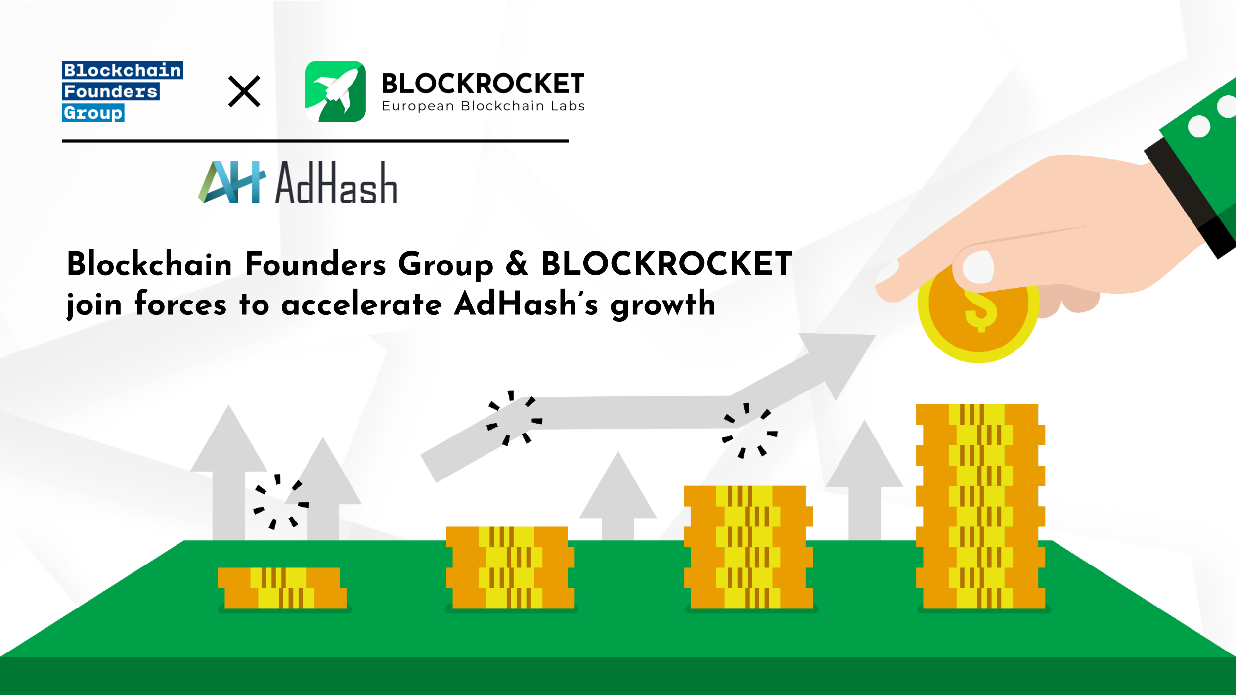 Investment in privacy-focused blockchain advertising platform AdHash