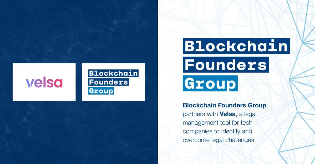 Blockchain Founders Group partners with Velsa