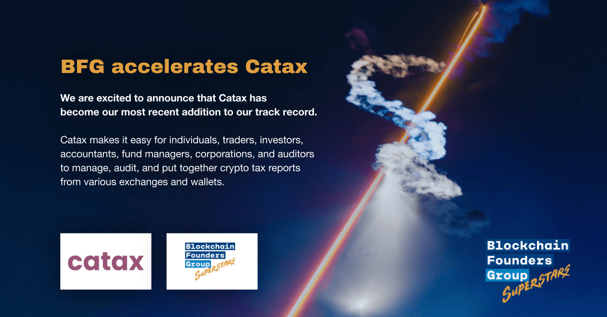 Blockchain Founders Group accelerates Catax to simplify crypto ...